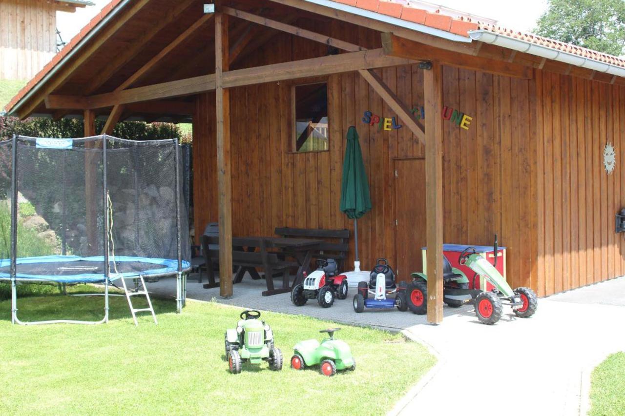 Ferienwohnungen Holzferienhaeuser Leithenwald Zwiesel Exterior foto