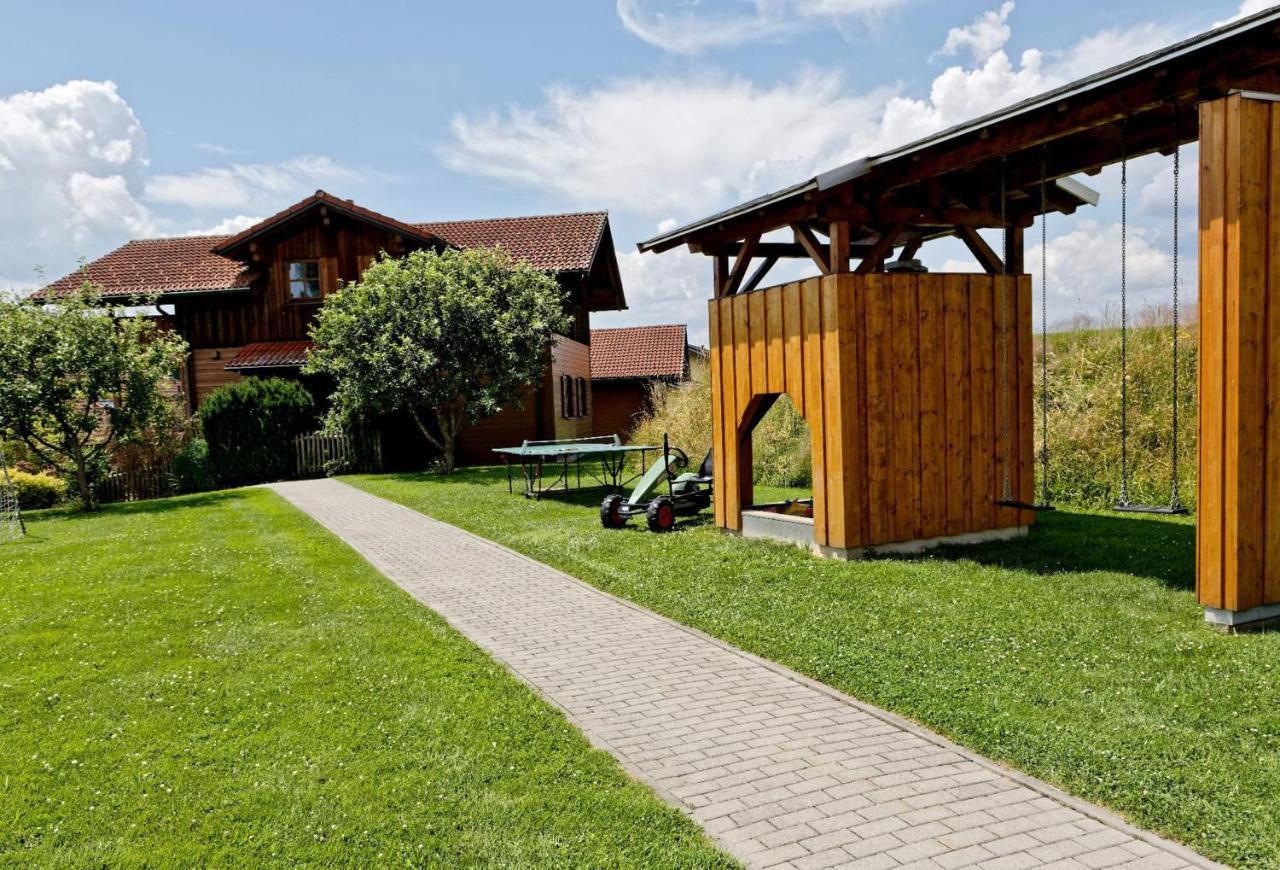 Ferienwohnungen Holzferienhaeuser Leithenwald Zwiesel Exterior foto
