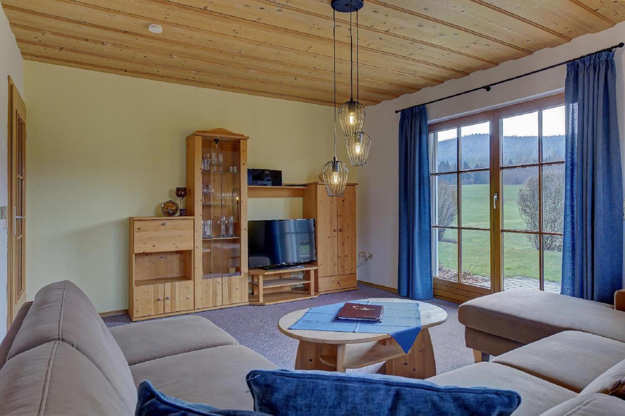Ferienwohnungen Holzferienhaeuser Leithenwald Zwiesel Exterior foto