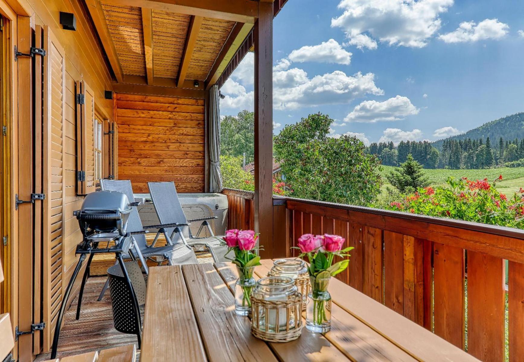 Ferienwohnungen Holzferienhaeuser Leithenwald Zwiesel Exterior foto